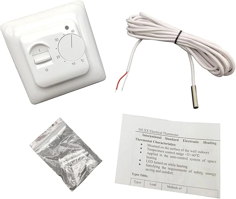 Fußbodenheizung Thermostat Manueller Regler, 16A (RTC70.26) — Heizung Warmepumpe