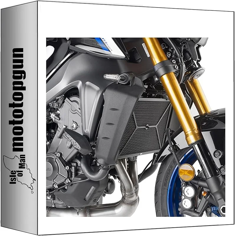 givi schutz für wasser ölradiatoren edelstahl schwarz pr2156 kompatibel mit yamaha mt-09 mt09, sp 2021 2022 2023 mototopgun pr2156 — Heizung Warmepumpe