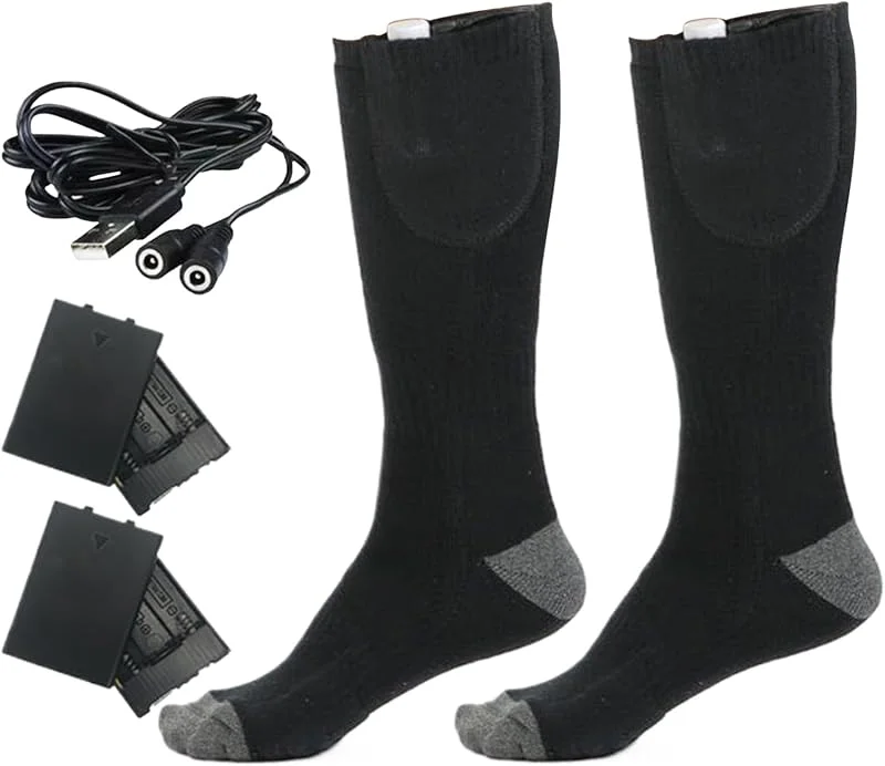 Beheizte Socken für Herren Warmer, Waschbarer, Bequemer Fußwärmer — Heizkleidung
