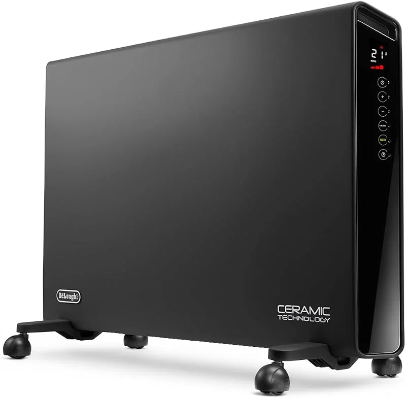 De'Longhi HX65L22 Konvektor, mobiler Heizkörper, schwarzgrau, für bis zu 65m³ — Heizung Warmepumpe