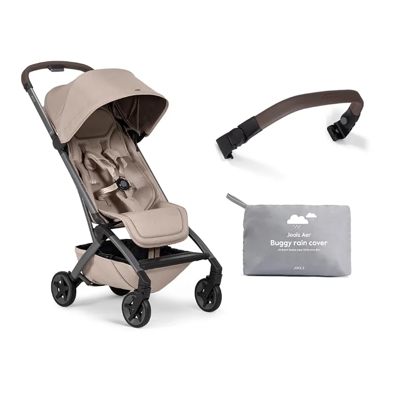 Joolz Aer2 Reise-Buggy Bundle mit Sicherheitsbügel & Regenschutz — Luftbefeuchter