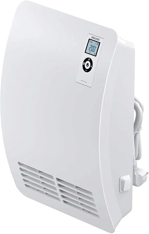 STIEBEL ELTRON Schnellheizer CK 20 Premium, 2 kW für ca. 25 m², VDE geprüft, LC-Display, Wochentimer, 120 Min. Timer, Silent Mode, Heizlüfter energiesparend, Bad, 237835 — Heizung Warmepumpe