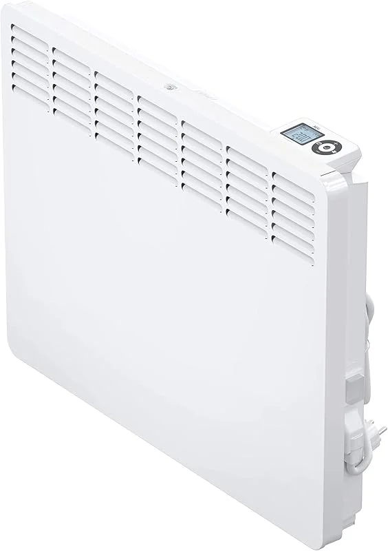AEG Wandkonvektor WKL 1505 für ca. 15 m², 1500 W, 5-30 °C, wandhängend, LC-Display, Wochentimer, Metall, Ökodesign 2018, 236534 — Heizung Warmepumpe