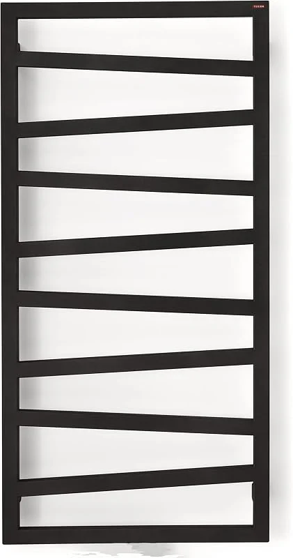 anapont elektrischer Premium Badheizkörper ZigZag, 600x500 schwarz — Heizung Warmepumpe