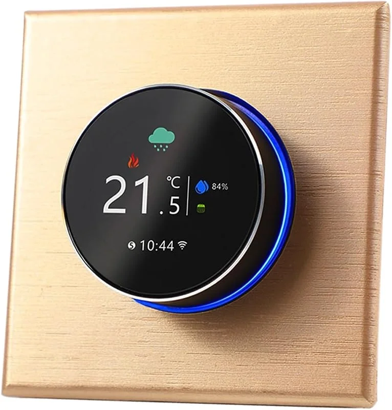 Thermostat, WiFi Smart Thermostat Temperaturregler Wöchentlich Programmierbare Tastensteuerung, Mobile APP, Sprachsteuerung(G Water Heating) — Heizung Warmepumpe