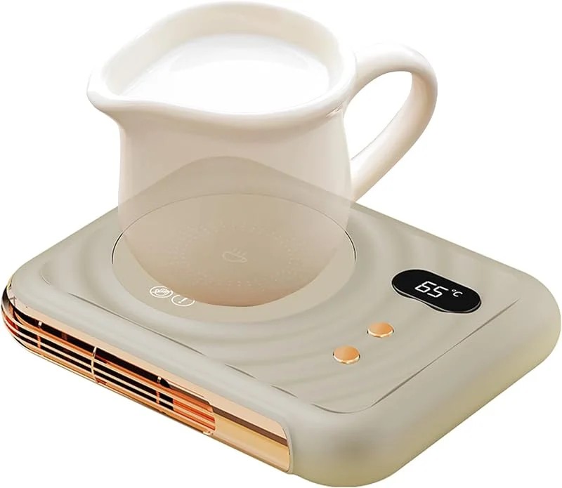 Kaffeewärmer für den Schreibtisch, Warmhalteboden mit 3 — Heizung Warmepumpe